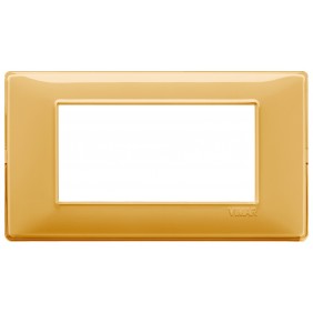 Vimar Plana Abdeckrahmen 4 Module Farbe Reflex...