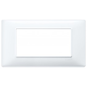 Vimar Plana plate 4 modules colour white 14654.01